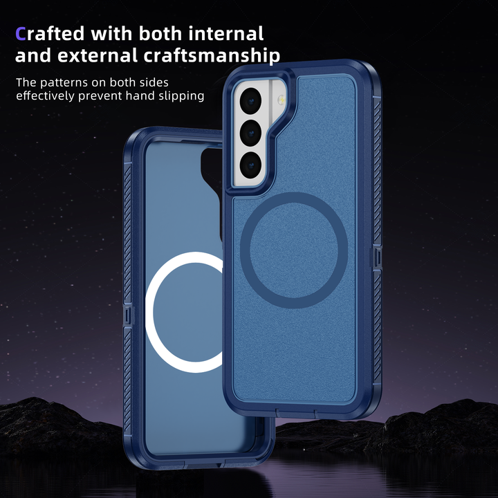 Magnetic Shockproof PC+TPU Case — iPhone, Pixel & Galaxy