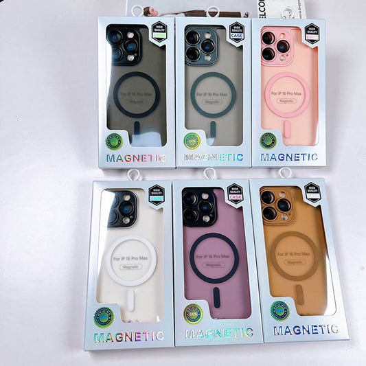 Matte Acrylic Magnetic Case with Holder — Galaxy S25 Ultra