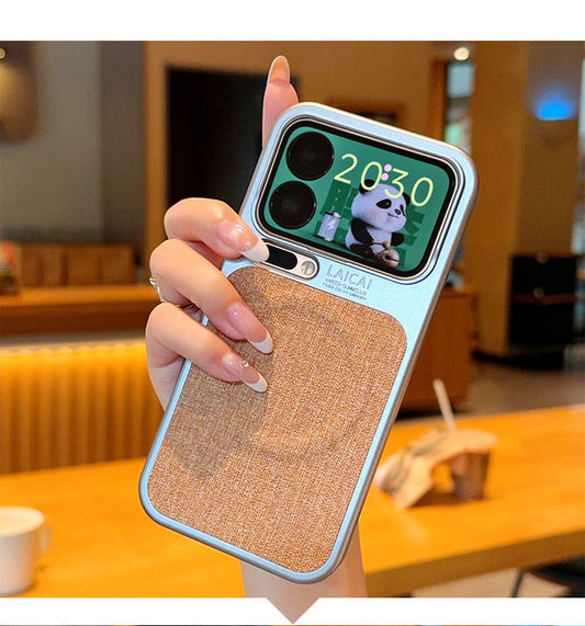 Cloth-Texture Magnetic Shockproof Case — Xiaomi 17 / 17 Pro / 17 Pro Max